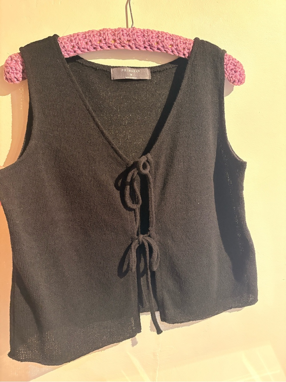 Cute tie up top